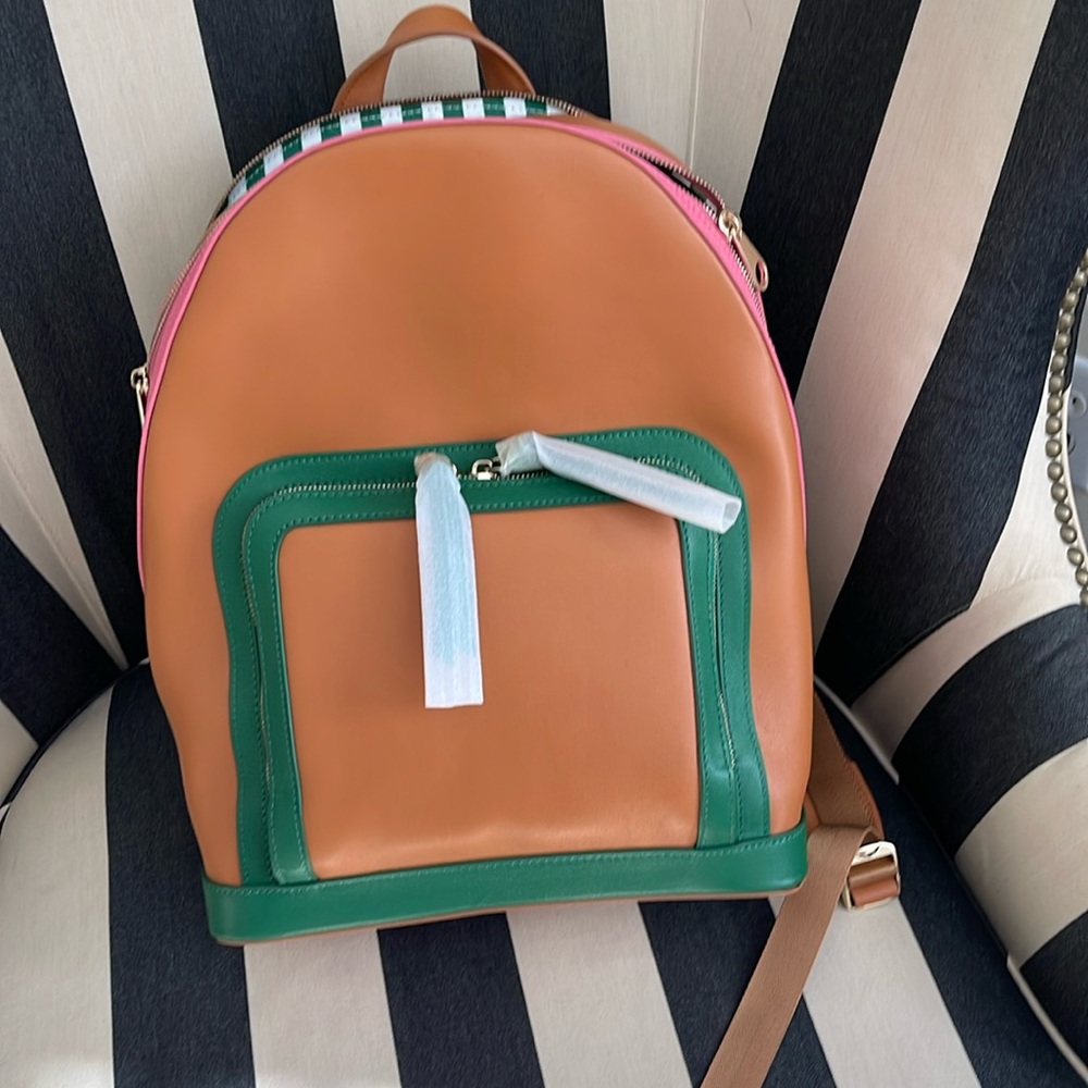 Bagging Rights Leather Backpack